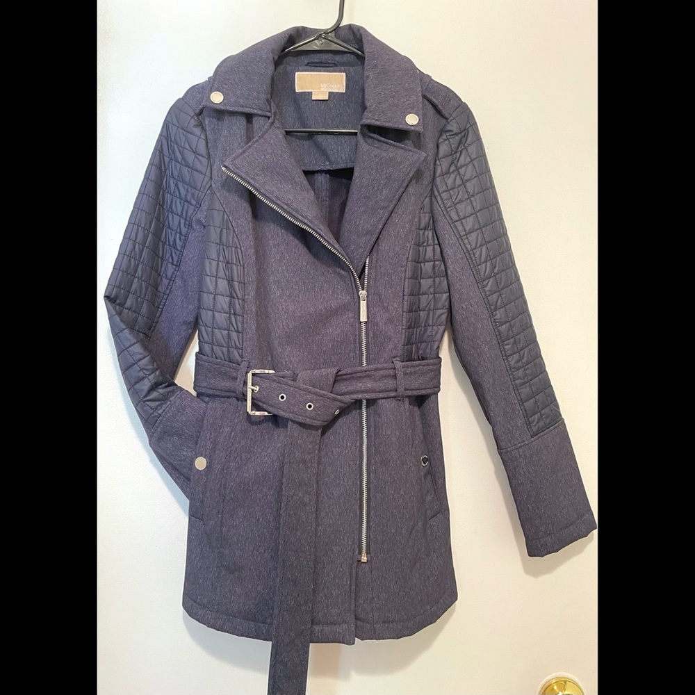 Micheal Kors Zippered Peacoat